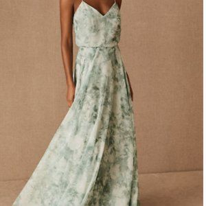 Anthropologie | BHLDN Jenny Yoo Inesse Dress in Morning Mist Multi